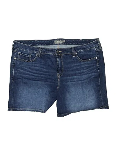 Pre-owned Torrid Denim Shorts In Blue
