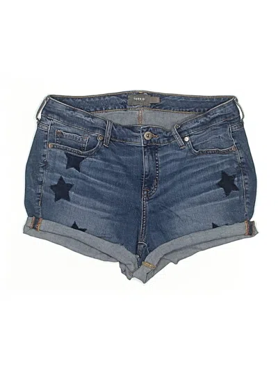 Pre-owned Torrid Denim Shorts In Blue