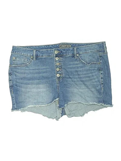 Pre-owned Torrid Denim Shorts In Blue