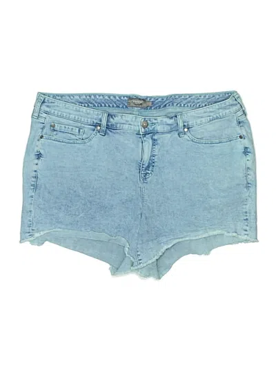 Pre-owned Torrid Denim Shorts In Blue