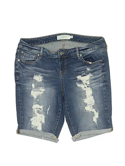 Pre-owned Torrid Denim Shorts In Blue