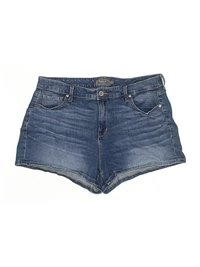 Pre-owned Torrid Denim Shorts In Blue
