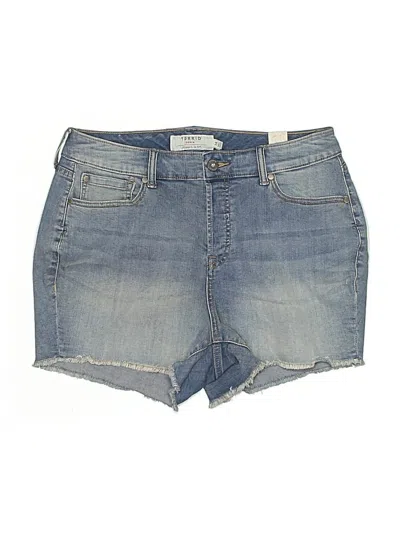 Pre-owned Torrid Denim Shorts In Blue