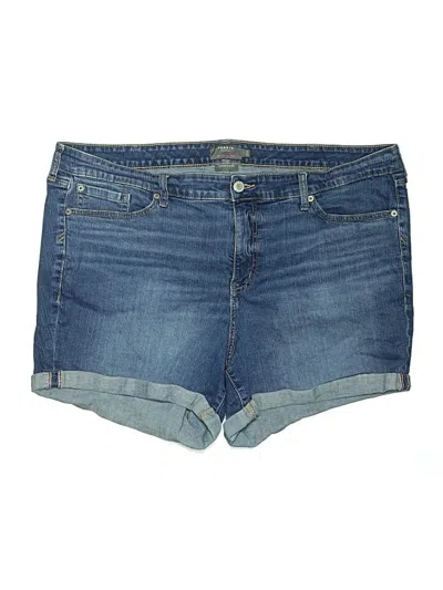 Pre-owned Torrid Denim Shorts In Blue