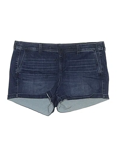 Pre-owned Torrid Denim Shorts In Blue