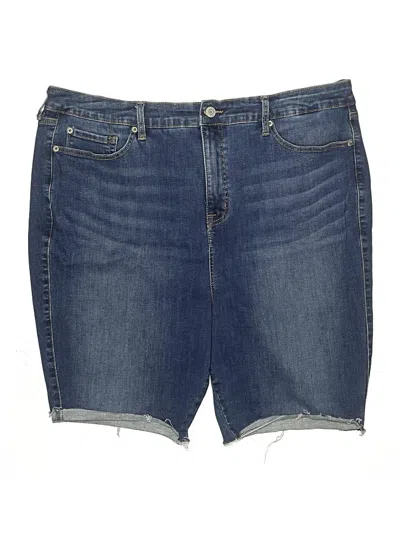 Pre-owned Torrid Denim Shorts In Blue