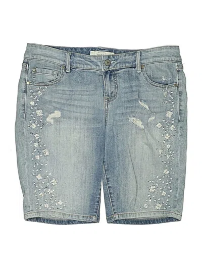 Pre-owned Torrid Denim Shorts In Blue