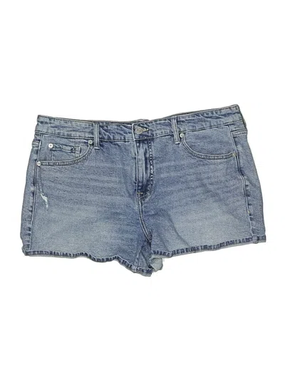 Pre-owned Torrid Denim Shorts In Blue