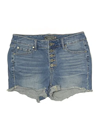 Pre-owned Torrid Denim Shorts In Blue
