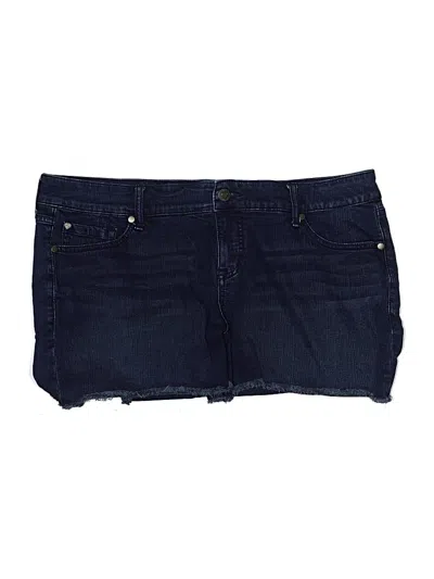 Pre-owned Torrid Denim Shorts In Blue