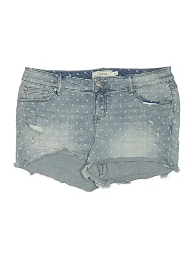 Pre-owned Torrid Denim Shorts In Blue