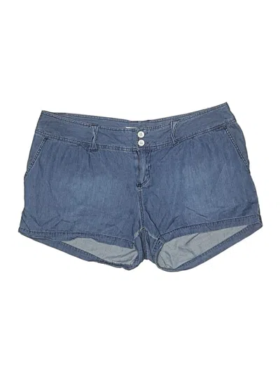 Pre-owned Torrid Denim Shorts In Blue