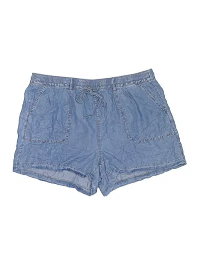 Pre-owned Torrid Denim Shorts In Blue