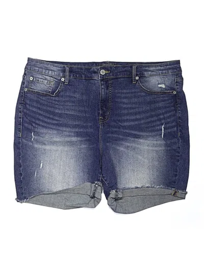 Pre-owned Torrid Denim Shorts In Blue