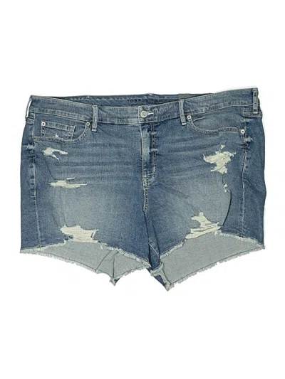 Pre-owned Torrid Denim Shorts In Blue