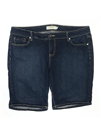 Pre-owned Torrid Denim Shorts In Blue