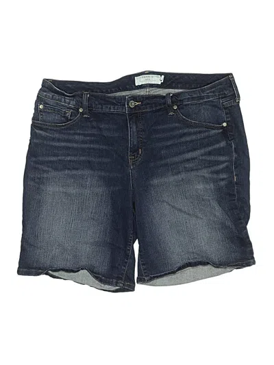 Pre-owned Torrid Denim Shorts In Blue
