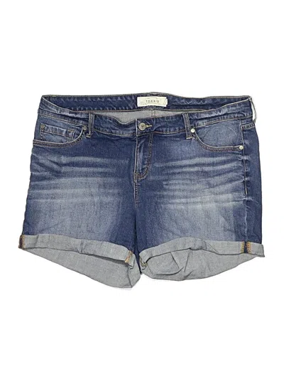 Pre-owned Torrid Denim Shorts In Blue