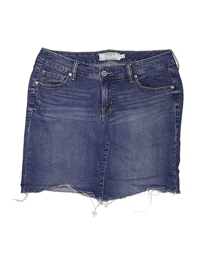 Pre-owned Torrid Denim Shorts In Blue