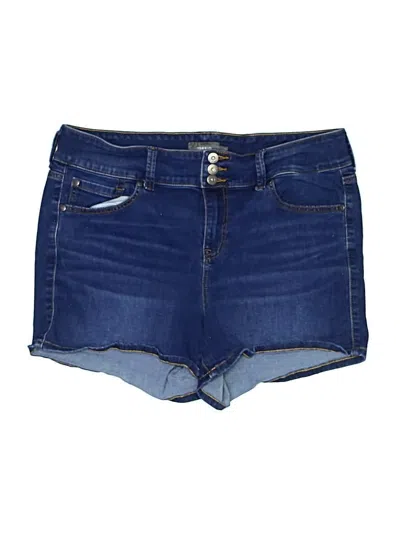 Pre-owned Torrid Denim Shorts In Blue