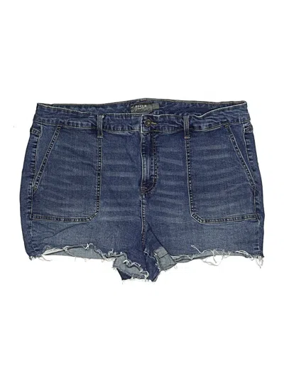Pre-owned Torrid Denim Shorts In Blue