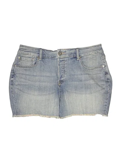 Pre-owned Torrid Denim Shorts In Blue
