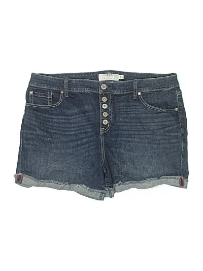 Pre-owned Torrid Denim Shorts In Blue