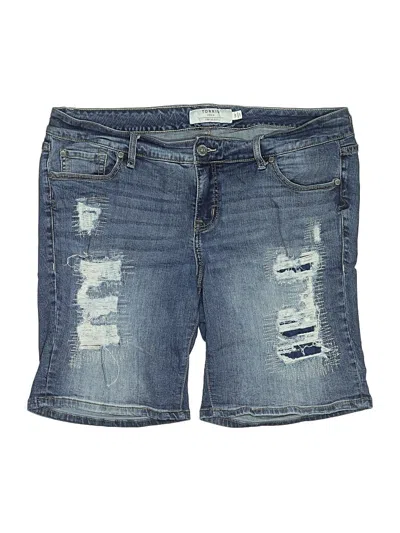 Pre-owned Torrid Denim Shorts In Blue