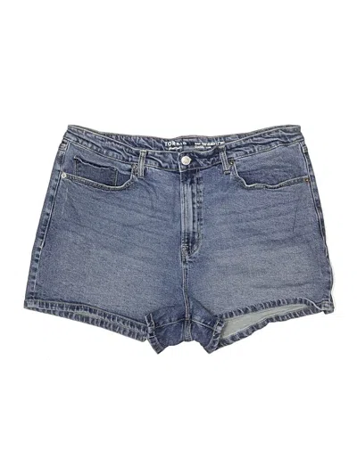 Pre-owned Torrid Denim Shorts In Blue