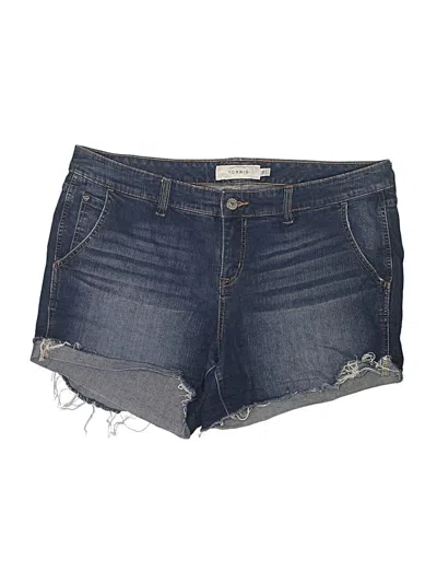 Pre-owned Torrid Denim Shorts In Blue