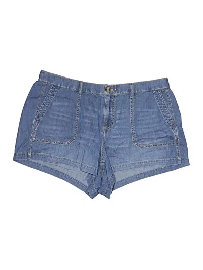 Pre-owned Torrid Denim Shorts In Blue