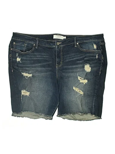 Pre-owned Torrid Denim Shorts In Blue