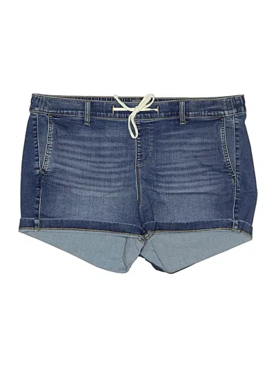 Pre-owned Torrid Denim Shorts In Blue