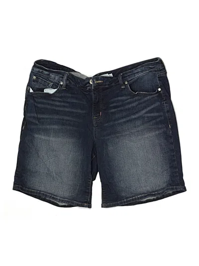 Pre-owned Torrid Denim Shorts In Blue