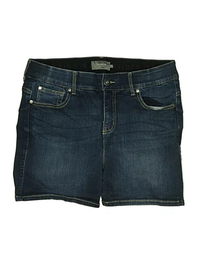 Pre-owned Torrid Denim Shorts In Blue