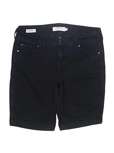 Pre-owned Torrid Denim Shorts In Blue