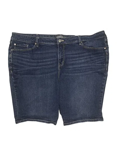 Pre-owned Torrid Denim Shorts In Blue