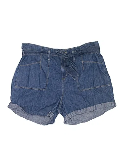 Pre-owned Torrid Denim Shorts In Blue