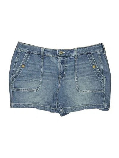 Pre-owned Torrid Denim Shorts In Blue
