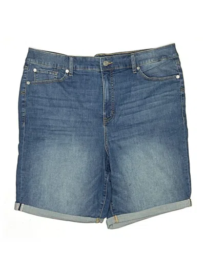 Pre-owned Torrid Denim Shorts In Blue