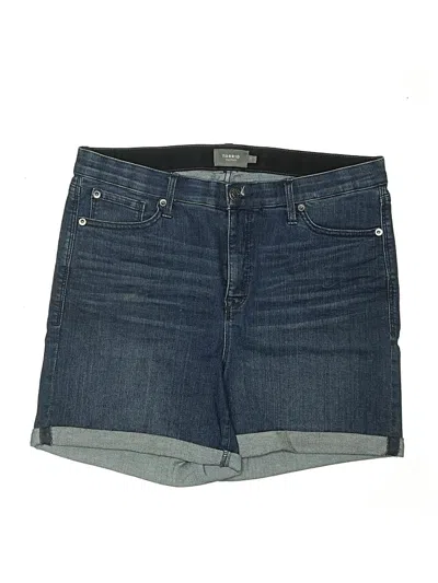 Pre-owned Torrid Denim Shorts In Blue