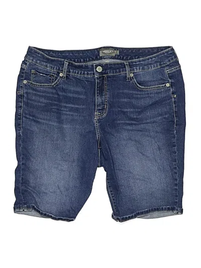Pre-owned Torrid Denim Shorts In Blue