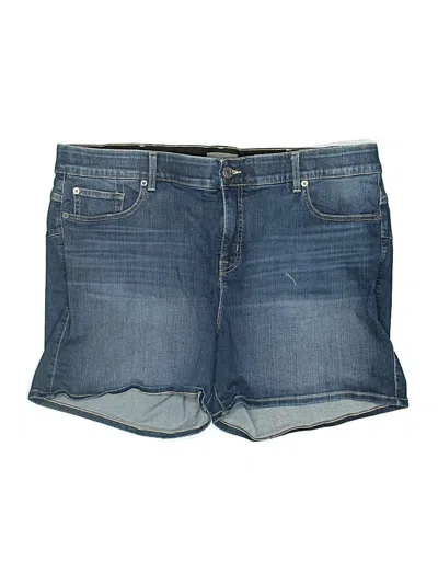 Pre-owned Torrid Denim Shorts In Blue