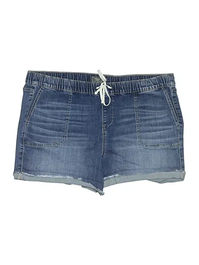 Pre-owned Torrid Denim Shorts In Blue