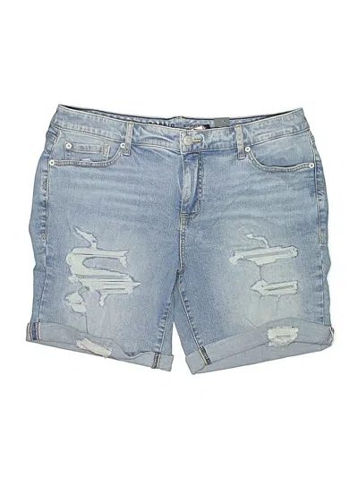 Pre-owned Torrid Denim Shorts In Blue