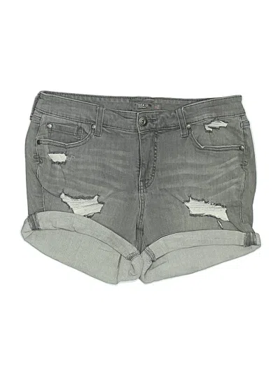 Pre-owned Torrid Denim Shorts In Gray