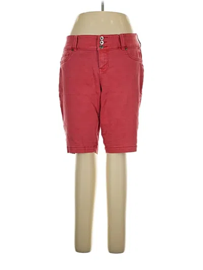 Pre-owned Torrid Denim Shorts In Red