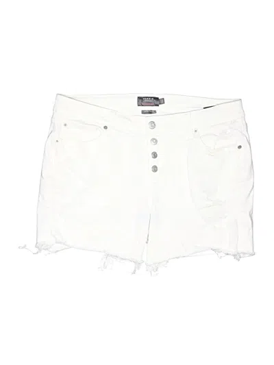 Pre-owned Torrid Denim Shorts In White