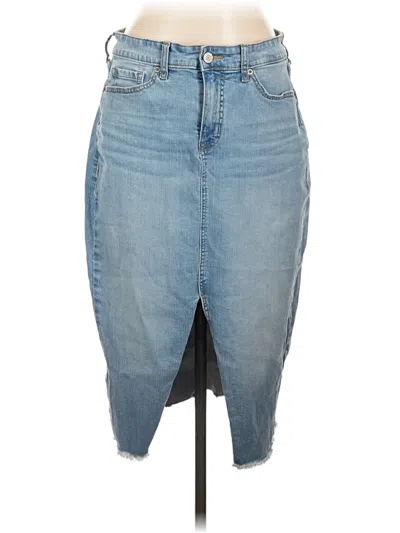 Pre-owned Torrid Denim Skirt In Blue