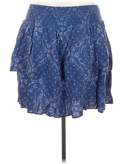 Pre-owned Torrid Denim Skirt In Blue